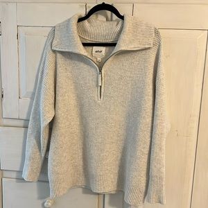 Aerie 3/4 Zip Sweater